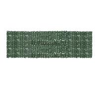 mtlskopl Brise-Vue Balcon Feuillage Artificiel Vert Foncé 500x150 cm | Haie artificielle décorative en polyéthylène pour terrasse et jardin, clôture extérieure facile d'entretien.