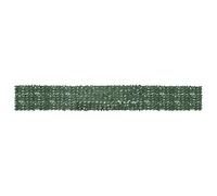 mtlskopl Brise-Vue de Balcon avec Feuilles Vert Foncé 600x75 cm - Haie Artificielle Occultante en Polyéthylène pour Clôture, Jardin, Terrasse et Décoration Extérieure Durable