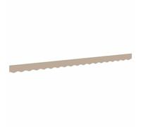mtlskopl Cantonnière d'Auvent Toile Beige 380 x 20 cm Ombrage Terrasse | Bande de finition rectangulaire en tissu résistant pour pare-soleil de balcon, véranda et aménagement d'extérieur.