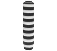 mtlskopl Filet Brise-Vue en PEHD 195 g/m² Canisse d'Occultation pour Jardin Balcon et Terrasse Rouleau de Toile d'Ombrage Respirant Anthracite et Blanc 2 x 50 m