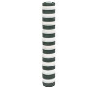 mtlskopl Filet Brise-Vue Vert et Blanc 2x25 m PEHD 150 g/m² Jardin | Protection visuelle respirante pour balcon, terrasse et piscine en tissu PEHD résistant aux UV et facile à découper.