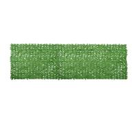 mtlskopl Haie Artificielle Brise-Vue Balcon Feuilles Vert 600x150 cm | Occultation naturelle pour jardin et terrasse, pare-soleil respirant en polyéthylène durable pour espace extérieur.