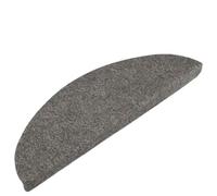 mtlskopl Lot de 20 tapis d'escalier autocollants - Gris - 56 x 17 x 3 cm - Tapis d'escalier antidérapants en feutre aiguilleté - Tapis d'escalier résistant pour marches d'escalier d'intérieur