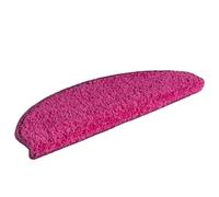 mtlskopl Lot de 30 tapis d'escalier - 65 x 21 x 4 cm - Demi-ronds - Antidérapant - En polypropylène - Tufté - Pliable - Avec ruban adhésif double face - Pour escaliers