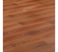 mtlskopl Lot de 5 sols stratifiés - Marron miel - Système à clic - 101 x 20 | Revêtement de sol aspect bois authentique pour couloir et chambre à coucher. Aspect sans couture, peut être posé sans collage