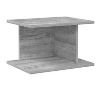 mtlskopl Table de chevet Sonoma grise, table d'appoint moderne en bois, console de chevet compacte pour chambre à coucher et salon, 40 x 30 x 25 cm, forme rectangulaire