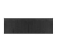 mtlskopl Tapis en bambou - 60 x 200 cm - Gris - Moderne et antidérapant - Tapis rectangulaire en bois pour salon, couloir et cuisine - Tapis naturel en bambou