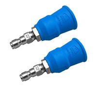 MTM Hydro Acqualine 16.7201 Protège-buses pour nettoyeur haute pression avec support de protection, coupleur rapide 6,35 mm, qualité commerciale, kit 3.0 25 et 40 degrés