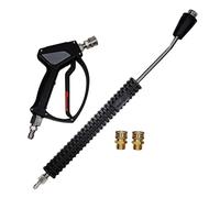 MTM Hydro Nettoyeur Haute Pression avec Baguette d'extension de 50,8 cm et Pistolet pulvérisateur SGS28 Haute Pression pivotant 4000 PSI pour Lavage de Voiture et détails Automobiles