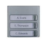 MTMF3P - Façade pour module appels avec 3 boutons CAME 60020120