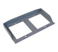 MTMTI1M2 - Visière de boîtier à encastrer pour 1 module x 2 CAME 60020530