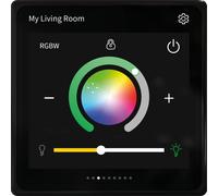 MTN6215-0410S - SpaceLogic 4 pouces mini, écran tactile KNX, TFT LCD, 480 x 480