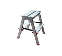 MTRA Escabeau double marchepied en aluminium 2 marches