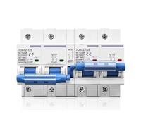 MTS MCB Disjoncteur MCB for système PV，125A 2P + 2P DC | Commutateur de transfert manuel double alimentation(100A)