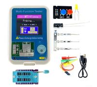 MTT-V1 Testeur de transistor avec compteur ESR, charge de type C et débogage infrarouge, pour débogage d'ingénierie de composants de diode