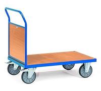 mttcc251 F 401 : Chariot de transport, avec 1 plateau, capacité de charge de 500 kg, dimensions : 970 mm (longueur) x 509 mm (largeur) x 958 mm (hauteur)