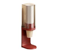 Mtucegi Distributeur de gobelets en papier mural hygiénique pour cuisine, bureau, salle de bain, rangement automatique des gobelets économisant de l'espace