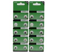 Mtucegi Lot de 20 piles bouton LR621H 621/364 pour montres, jouets, alimentation, calculatrice, piles