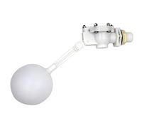 MUALROUS Vanne à Flotteur avec Bras réglable, Vanne de Flotteur de 3/4 "pour Bassin à Eau, Vanne de Rechange à Flotteur pour Aquarium de Poisson, Auge pour Abreuvoir de bovins