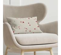 Muaré Housse de Coussin Merry Christmas 23 Multicolore 30 x 50 cm