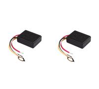 Mucafar Module de commande de lampe Tactile 1 Voie Allumer Éteindre | Capteur tactile 1 voie, tension AC220 V ±10 %, courant 3 A, couleur Noir, PVC, taille 4,4×3,4×1,3 cm, livré en 2 pièces.