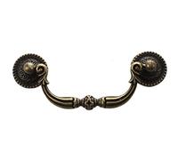 Mucafar Poignee Qualite Superieure Ergonomique 22mm | Finition en laiton antique, qualité supérieure et ergonomique, pratique pour armoires et tiroirs.