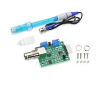 Mucafar Solution Capteur pH PH4502C pour Sol/Eau Qualité Mesure précise | Contenu du paquet: 1 x module de test PH avec sonde rechargeable, prêt à tester immédiatement, sans pièces supplémentaires.