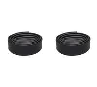 Mucafar Tube SansMarquage Récupération 20MM 1M | Tube thermoretractable simple et sans marquage, retrait 2:1, couleur noir, matériau polyoléfine, longueur 1M, lot 2 pièces.