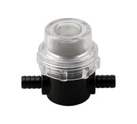MuchLuckystar Filtre à eau 3/8" avec écran 50 mailles en acier inoxydable transparent pour pulvérisateurs, nettoyeurs haute pression, lavage de voiture et utilisation marine