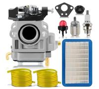 MuchLuckystar Kit carburateur pour souffleur Echo PB-770 PB-770H PB-770T remplace WYK-406 WYK-406-1 WYK-345-1 avec joint d'étanchéité pour filtres d'amorçage