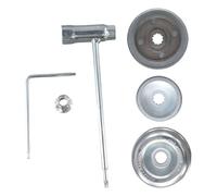 MuchLuckystar Kit de fixation de lame pour débroussailleuse FS160 FS180 FS220 FS260 FS280 pour débroussailleuse FS300 FS310 FS350 FS360 FS400 FS450 FS480 FS490 Set de fixation en métal 6 pièces avec