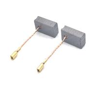 MuchLuckystar Lot de 10 balais de charbon 5,5 x 11 x 15 mm pour meuleuse Bosch GWS 13-125 17-125 CIE, pièce de rechange 1607000V37, faible étincelle