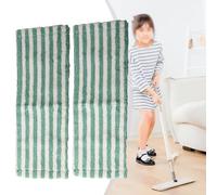 MuchLuckystar Lot de 2 recharges en microfibre pour balai Libman, coussinets de rechange réutilisables humides et secs, lavables en machine, pour sols stratifiés, carreaux en bois dur, 48,3 x 16,4 cm