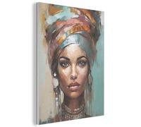 Muchowow Femme pop-art avec bijoux - 70x100 cm
