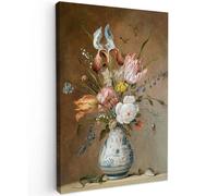 Muchowow Maîtres anciens - Fleurs - Balthasar van der Ast - 90x90 cm