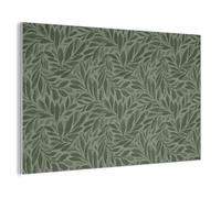 MuchoWow© Panneau Acoustique 140x90 cm decoratif Mural Acoustic Panels Feutre Murale Plaque isolante anti bruit Mur Panneaux Feuilles - Bio - Vertes