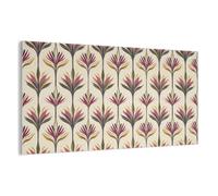 MuchoWow© Panneau Mural 120x60 cm decoratif Acoustique Traitement pour Home Tableau Mur Feutre Panneaux Acoustiques Muraux Insonorisation Éventail - Motif - Coloré