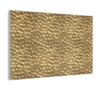 MuchoWow© Panneau Mural 150x100 cm decoratif Acoustique Wall Panel Feutre Plaque Tableau Panneaux Acoustiques Muraux Interieur Métal - Dynamique - Or