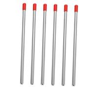MUCKLILY 6 Pièces Support Acier Inoxydable pour Égouttoir à Bouteilles Accessoire de Lave Vaisselle pour Bouteilles et Verres Rack de Séchage Compact et Installation Facile Design Gain de