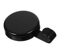 MUCKLILY Crochet Magnétique Noir, Fixation sans Perçage en Fer | Surface Lisse Polie sans Bavures, Forte Capacité de Charge, Installation Rapide pour Fenêtres, Mariages et Décorations
