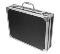 MUCKLILY Mallette en Alliage D'aluminium Antichoc Mousse Compartimentée, Valise en Métal Portable Grosse Capacité, Caisse de Rangement Outils Robuste pour Usage Professionnel et
