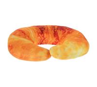 MUCKLILY Oreiller Cervical U de Croissant Coussin en Tissu Doux Support de Nuque pour Garçon et et Adolescents pour Sieste et Voyage Oreiller Imprimé Pain