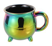MUCKLILY Tasse à Café Capacité 450ml en Céramique de Chaudron Magique Design Élégant et Fonction Isotherme pour Bureau et Restaurant pour Boissons Chaudes