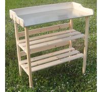 Mucola Table de jardinage en bois Table de jardinage en bois Table de jardinier Serre de jardin