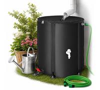 Mucola Tonneau de pluie 100L pliable Tonneau d'eau de pluie Réservoir d'eau de pluie