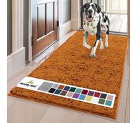 Muddy Mat® Shown on TV - Paillasson en microfibre super absorbant pour pattes boueuses, tapis antidérapant et lavable pour animal domestique, tapis d'entrée chenille à séchage rapide, lavable en