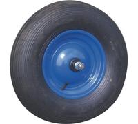 MÜBA Roue D.400x100 avec roulement à billes et axe - 72601