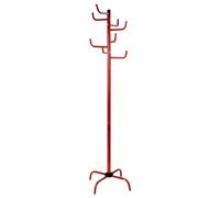 Mueblear 5127 Portemanteau Forme d'Arbre Métal Rouge 50 x 50 x 175 cm