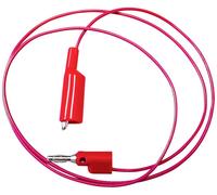 Mueller Electric BU-2030-A-24-2 Cordon de mesure banane mâle 4 mm pince crocodile 0.6 m rouge 1 pc(s)