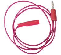 Mueller Electric BU-2031-A-12-2 Cordon de mesure banane mâle 4 mm Mini-pince crocodile 0.3 m rouge 1 pc(s)